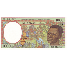 P202Eg Cameroon - 1000 Francs Year 2000